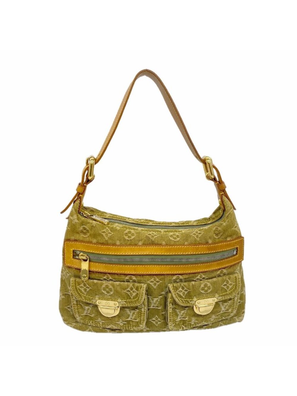 Louis Vuitton Shoulder Bag Monogram Denim Baggy PM Riken
